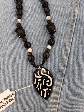 Homemade Handmade Monochromatic Necklace